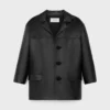 Abrigo tipo carcoat en piel de cordero suave Abrigo tipo carcoat en piel de cordero suave