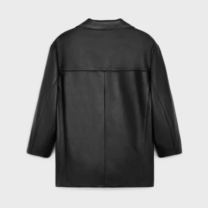 Abrigo tipo carcoat en piel de cordero suave Abrigo tipo carcoat en piel de cordero suave