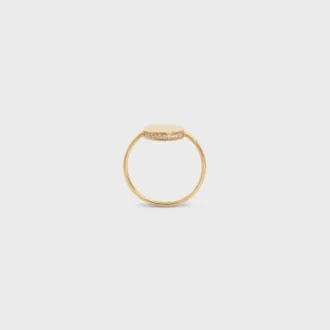 Anillo CELINE en oro amarillo y diamantes