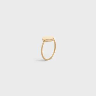 Anillo CELINE en oro amarillo y diamantes