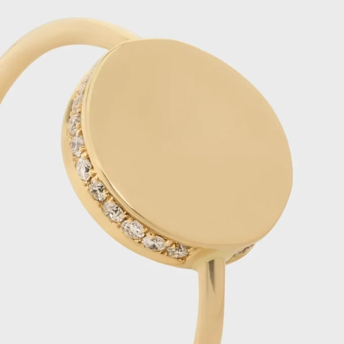 Anillo CELINE en oro amarillo y diamantes Anillo CELINE en oro amarillo y diamantes