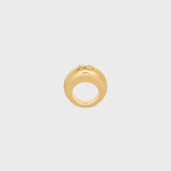 Anillo CELINE Sulky en latón con acabado dorado Anillo CELINE Sulky en latón con acabado dorado