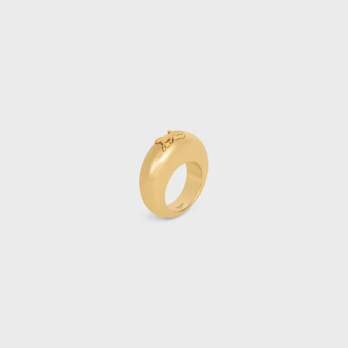 Anillo CELINE Sulky en latón con acabado dorado Anillo CELINE Sulky en latón con acabado dorado