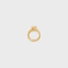 Anillo doble Knot en latón con acabado dorado Anillo doble Knot en latón con acabado dorado