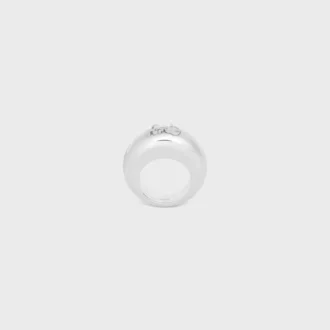 Anillo Sulky de CELINE en latón con acabado de rodio
