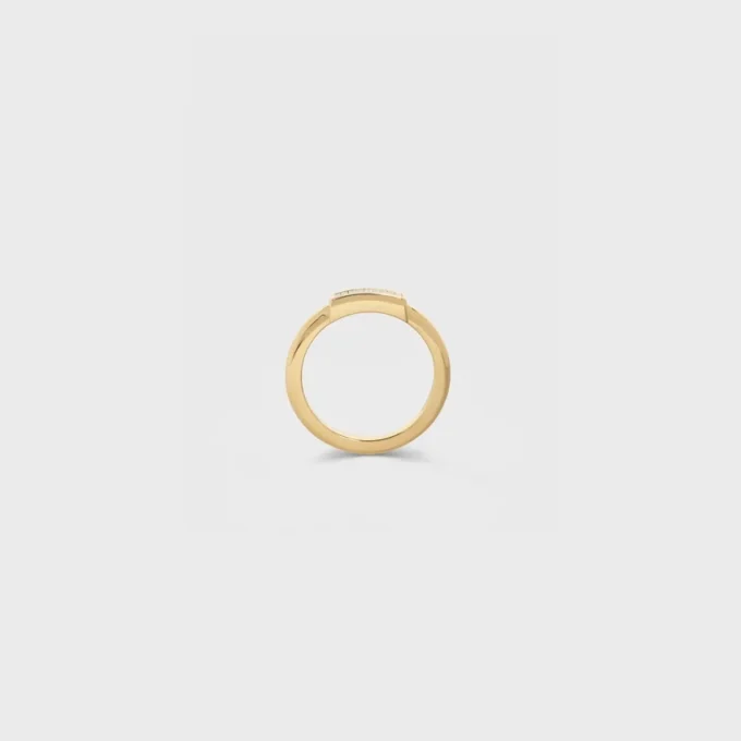 Anillo Système en oro amarillo y diamantes Anillo Système en oro amarillo y diamantes