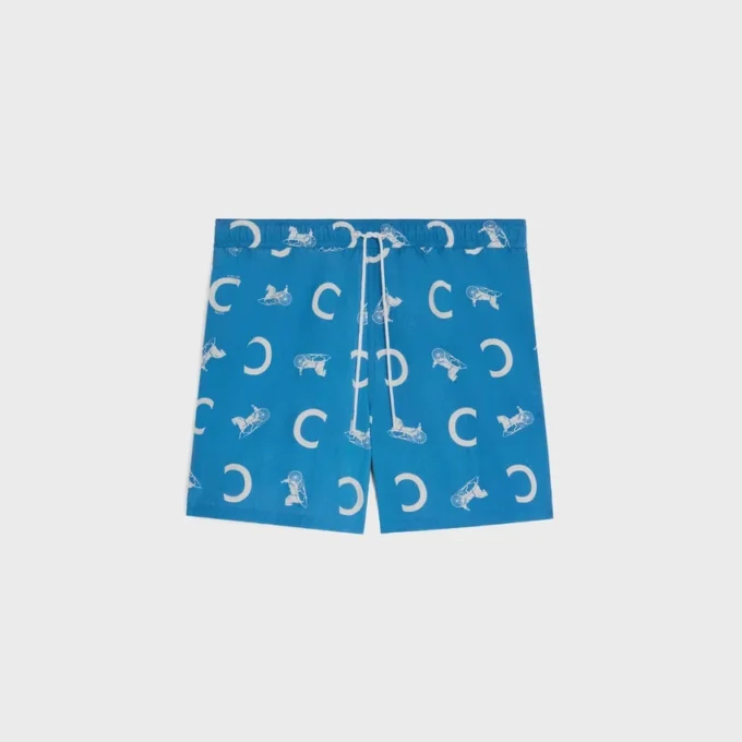 Bañador tipo short de nailon