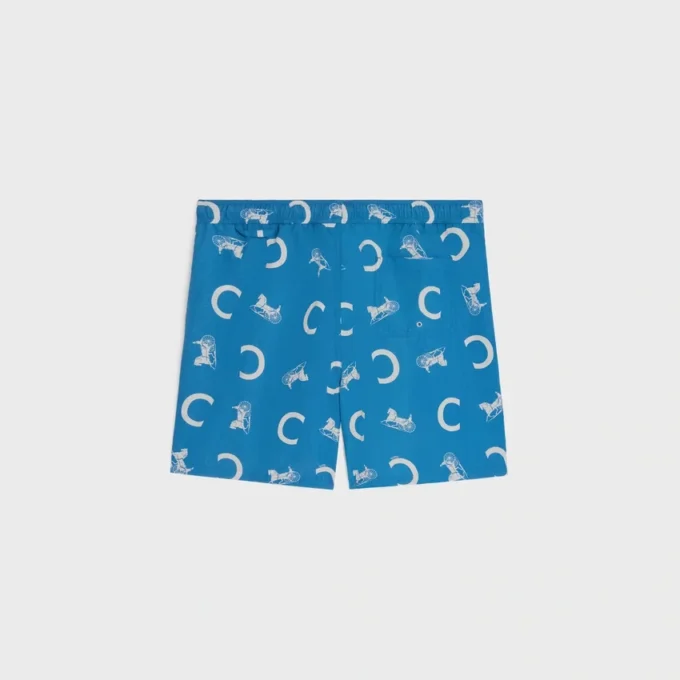 Bañador tipo short de nailon