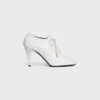 Bailarinas de tacón con cordones Oxford suaves en piel de becerro – Curtido vegetal