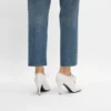 Bailarinas de tacón con cordones Oxford suaves en piel de becerro – Curtido vegetal