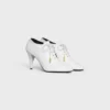 Bailarinas de tacón con cordones Oxford suaves en piel de becerro – Curtido vegetal