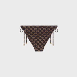 Bajo de traje de baño en jersey mate Monogram