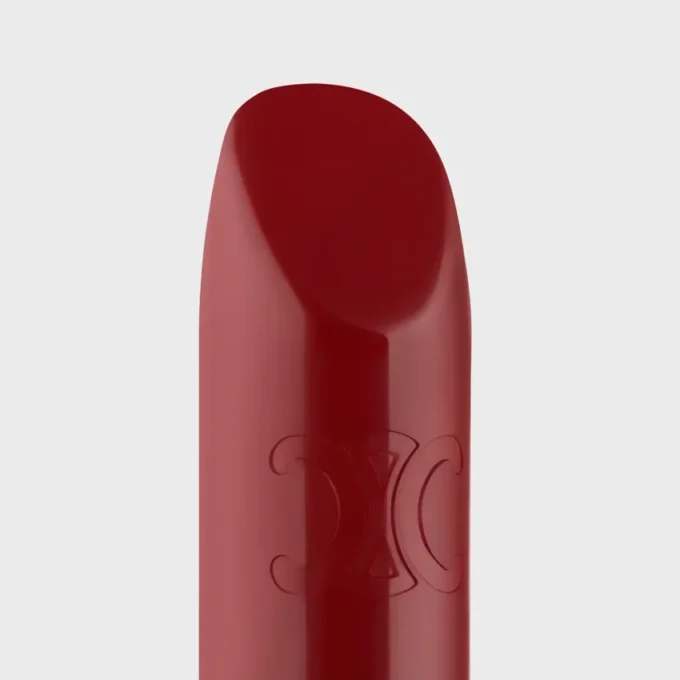 Barra de labios satinada Le CELINE – 10 Rouge Danaé Barra de labios satinada Le CELINE – 10 Rouge Danaé