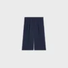 Bermudas de gabardina de algodón y lana Bermudas de gabardina de algodón y lana
