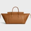 Big Smile Luggage en piel de becerro natural flexible