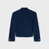 Blazer Colonne en lana diagonal Blazer Colonne en lana diagonal