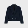 Blazer de tejido de cachemira Blazer de tejido de cachemira