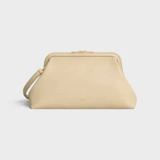 Bolsa tipo maletín de piel de becerro natural flexible