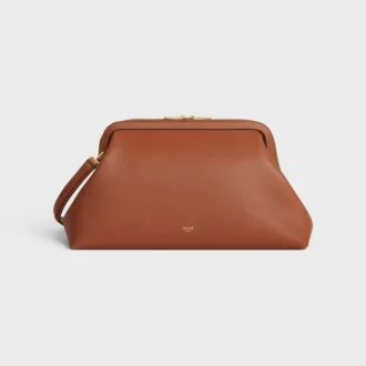 Bolsa tipo maletín de piel de becerro natural flexible