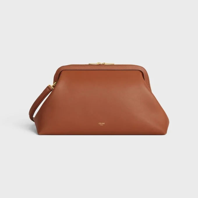Bolsa tipo maletín de piel de becerro natural flexible Bolsa tipo maletín de piel de becerro natural flexible
