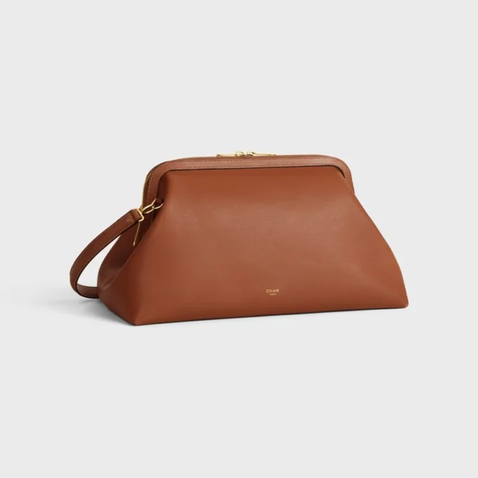 Bolsa tipo maletín de piel de becerro natural flexible Bolsa tipo maletín de piel de becerro natural flexible