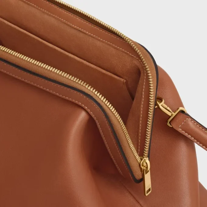 Bolsa tipo maletín de piel de becerro natural flexible Bolsa tipo maletín de piel de becerro natural flexible