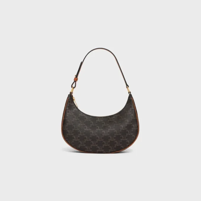 Bolso Ava en Triomphe Canvas y piel de becerro Bolso Ava en Triomphe Canvas y piel de becerro