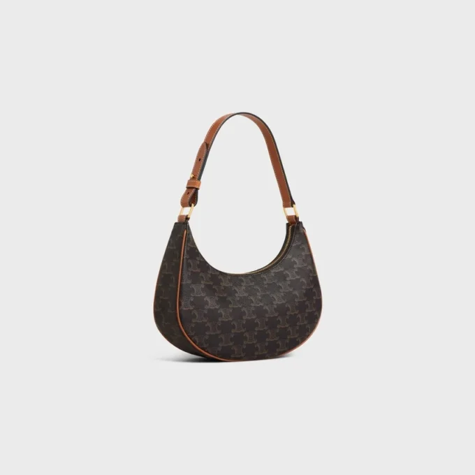Bolso Ava en Triomphe Canvas y piel de becerro Bolso Ava en Triomphe Canvas y piel de becerro