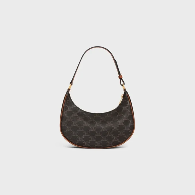 Bolso Ava en Triomphe Canvas y piel de becerro Bolso Ava en Triomphe Canvas y piel de becerro