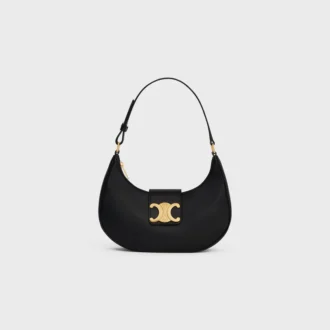 Bolso Ava Triomphe mediano en piel de becerro lisa