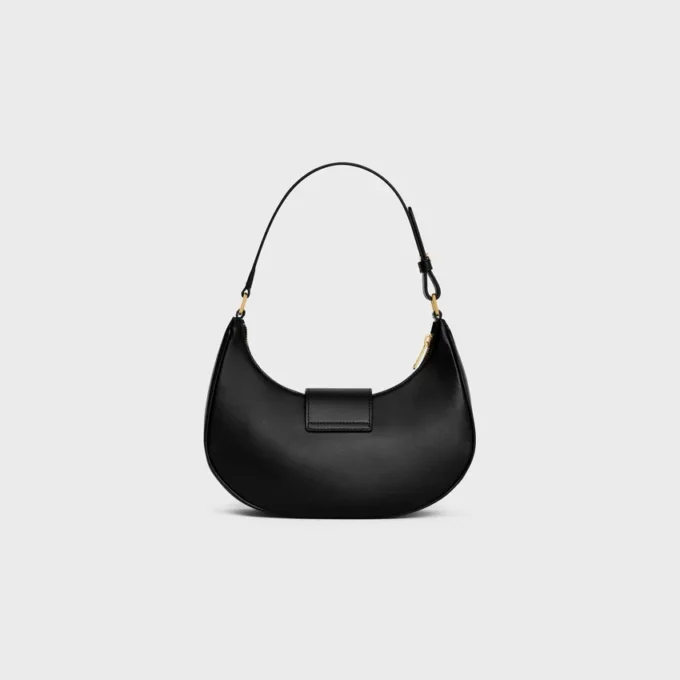 Bolso Ava Triomphe mediano en piel de becerro lisa Bolso Ava Triomphe mediano en piel de becerro lisa