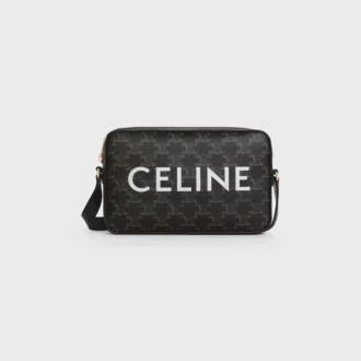 Bolso bandolera mediano en Triomphe Canvas con estampado CELINE