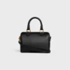 Bolso Boston pequeño en piel de becerro lisa Bolso Boston pequeño en piel de becerro lisa