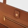 Bolso Cabas AnaïS Cuir Triomphe mediano en piel de becerro granulada Bolso Cabas AnaïS Cuir Triomphe mediano en piel de becerro granulada