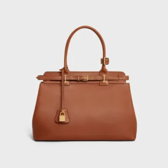 Bolso CELINE Conti en piel de becerro granulada flexible