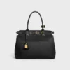 Bolso CELINE Conti en piel de becerro granulada flexible Bolso CELINE Conti en piel de becerro granulada flexible