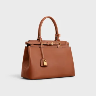Bolso CELINE Conti en piel de becerro granulada flexible