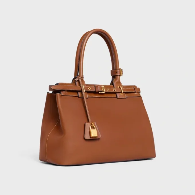 Bolso CELINE Conti en piel de becerro natural Bolso CELINE Conti en piel de becerro natural