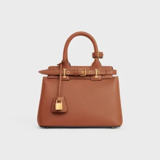 Bolso Celine Conti Teen en piel de becerro granulada flexible