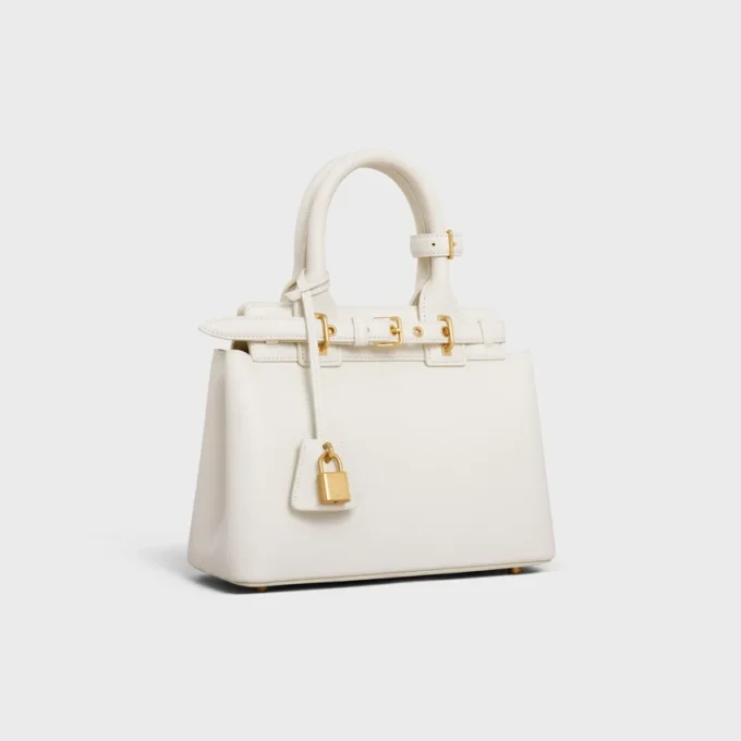 Bolso Celine Conti Teen en piel de becerro granulada flexible Bolso Celine Conti Teen en piel de becerro granulada flexible