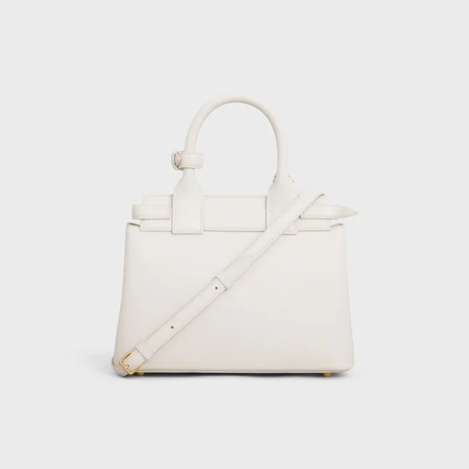 Bolso Celine Conti Teen en piel de becerro granulada flexible Bolso Celine Conti Teen en piel de becerro granulada flexible