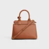 Bolso Celine Conti Teen en piel de becerro granulada flexible Bolso Celine Conti Teen en piel de becerro granulada flexible