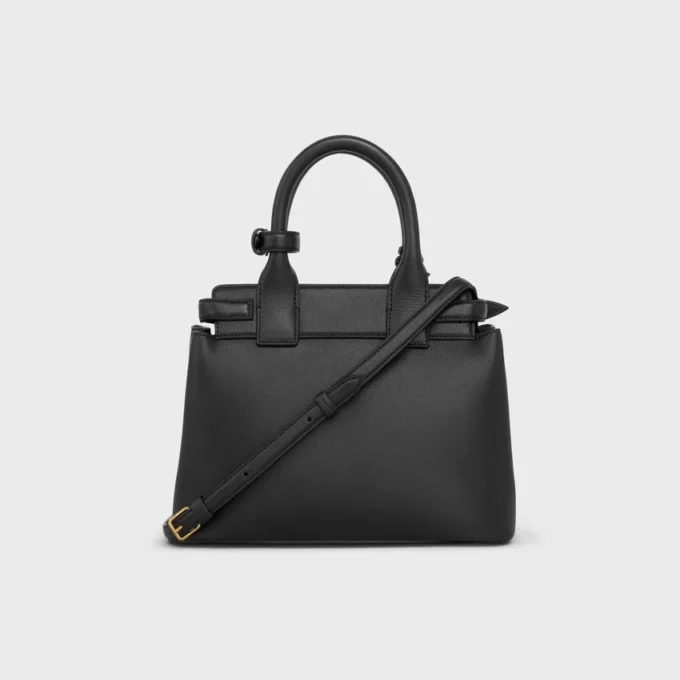 Bolso Celine Conti Teen en piel de becerro granulada flexible Bolso Celine Conti Teen en piel de becerro granulada flexible
