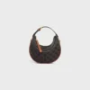 Bolso Celine Lulu para adolescentes en Triomphe Canvas y piel de becerro Bolso Celine Lulu para adolescentes en Triomphe Canvas y piel de becerro