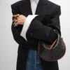 Bolso Celine Lulu para adolescentes en Triomphe Canvas y piel de becerro Bolso Celine Lulu para adolescentes en Triomphe Canvas y piel de becerro