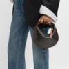 Bolso Celine Lulu para adolescentes en Triomphe Canvas y piel de becerro Bolso Celine Lulu para adolescentes en Triomphe Canvas y piel de becerro