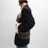 Bolso Celine Lulu para adolescentes en Triomphe Canvas y piel de becerro Bolso Celine Lulu para adolescentes en Triomphe Canvas y piel de becerro