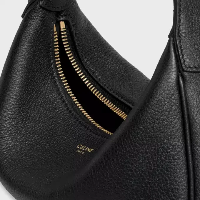 Bolso Celine Lulu para Teen en piel de becerro granulada