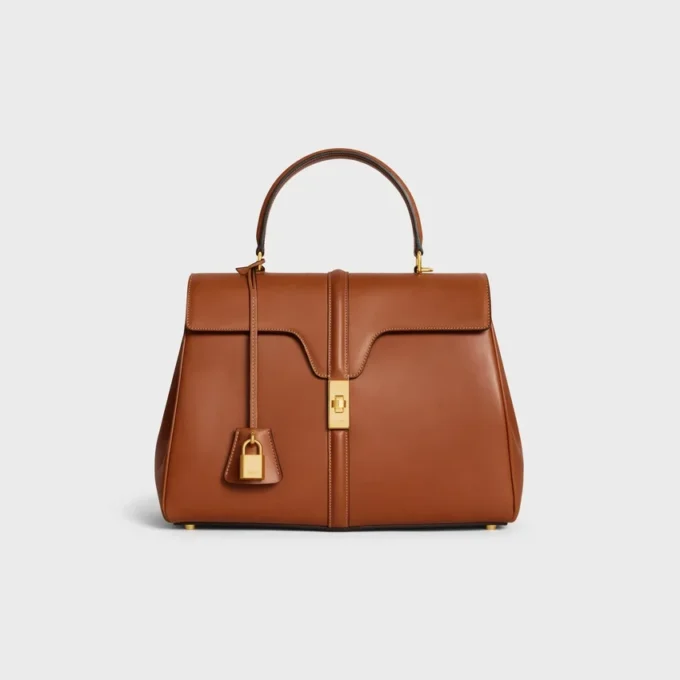 Bolso Classique 16 en piel de becerro natural Bolso Classique 16 en piel de becerro natural