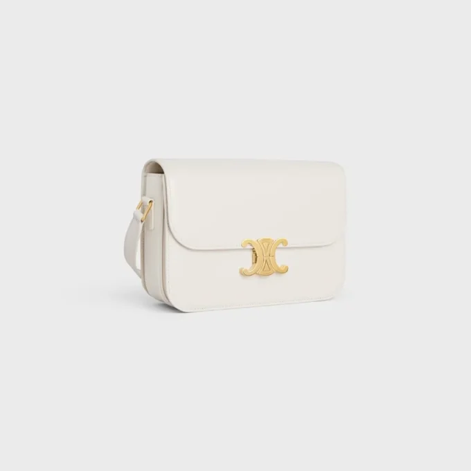 Bolso Classique Triomphe en piel de becerro brillante Bolso Classique Triomphe en piel de becerro brillante